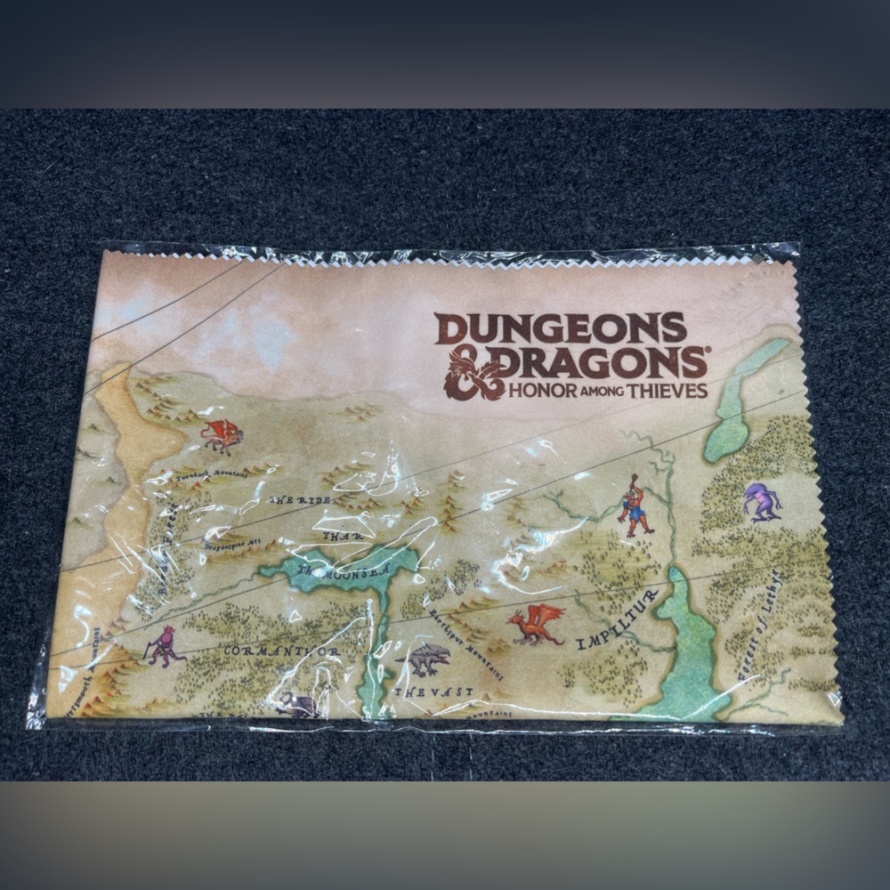 Dungeons and Dragons Honor among Thieves Map